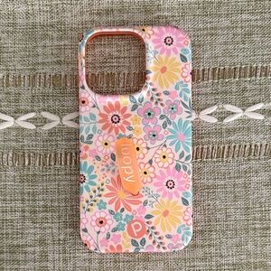 Loopy Case Floral Phone Case - Pink, Yellow, and Blue